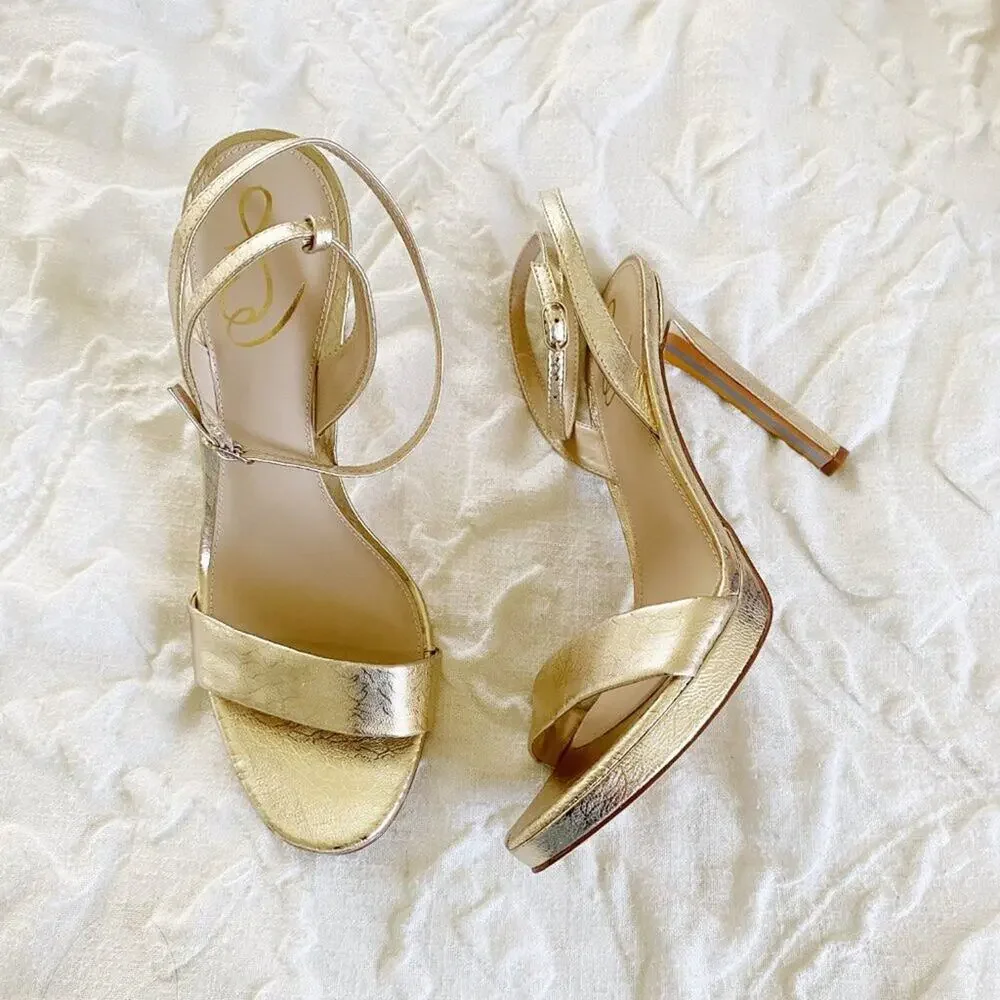 Sam Edelman Jade Ankle Strap Heels Size 11 New $140